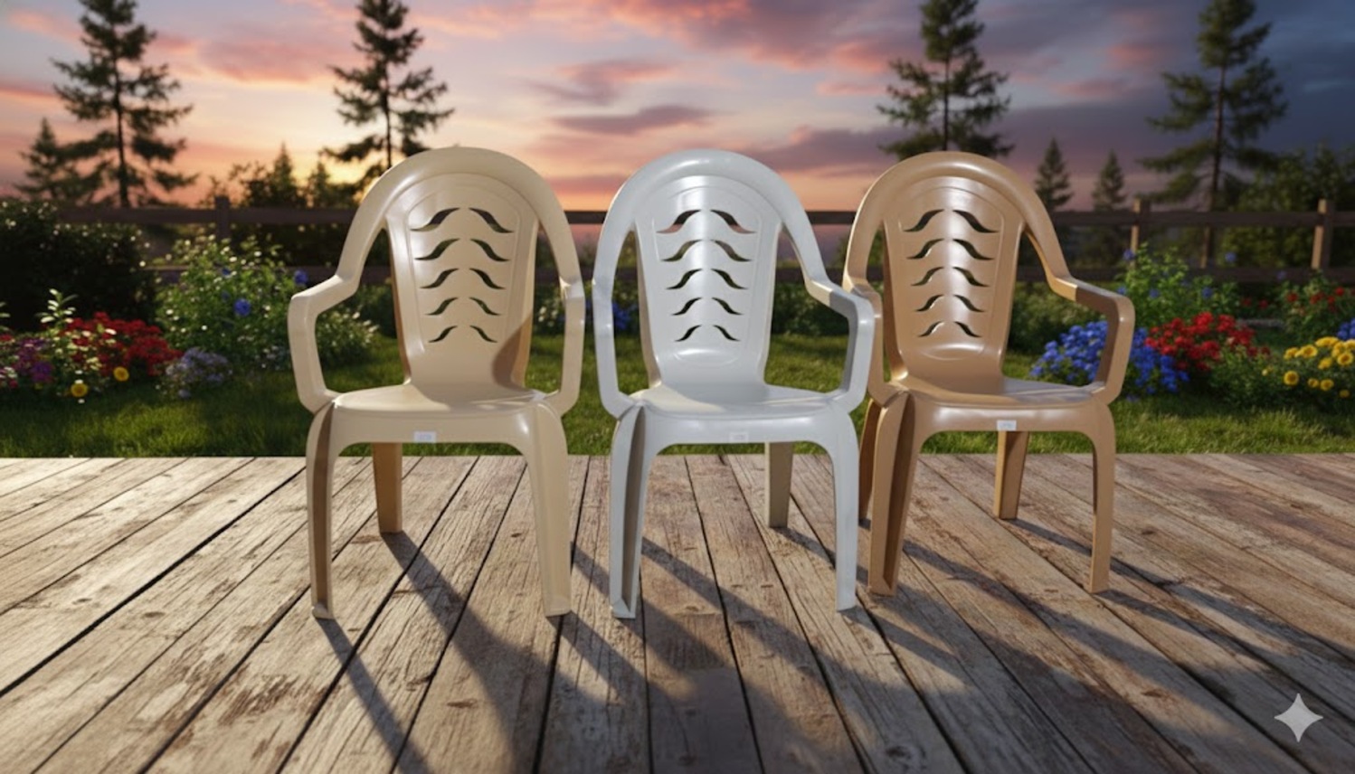 HÜRREM PLASTİK KOLLU SANDALYE